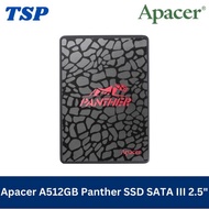 APACER SSD AS350 Panther 512GB SSD SATA III 2.5" OFFICIAL WARRANTY