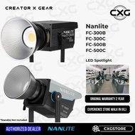 Nanlite FC300B / FC300C / FC500B / FC500C Bi-Colour / RGB LED Spotlight