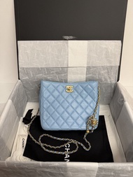 Chanel 金球hobo mini flap Chanel bucket