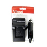 Viloso Camera battery and Car Charger FOR NIKON EN-EL14 for D3100, d3200, D5100,