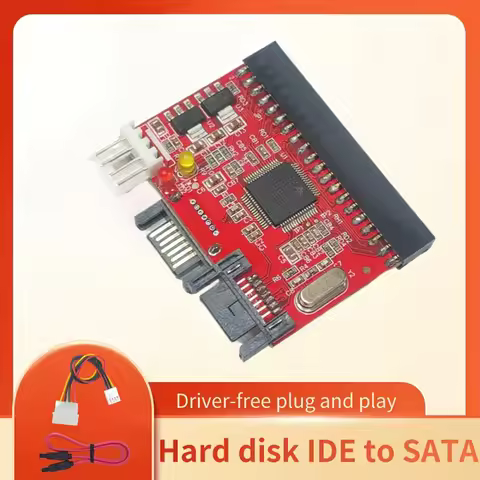 2 in 1 IDE to SATA / SATA to IDE Adapter Converter 3.5" 40pin for DVD CD HDD Bidirectional Transfer 