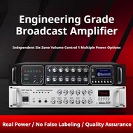 High-power amplifier with constant voltage zoning, Bluetooth connection, store BGM broadcasting syst