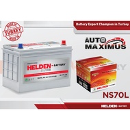 NS70 NS70L-HELDEN SILVER/ START MAINTENANCE FREE CAR BATTERY