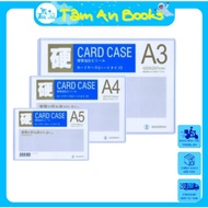 Card case A3/ A4/ A5 transparent PVC lanyard card holder