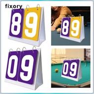 fixory Multi-Sport Scoreboard, 2-Digit Scoreboard, Tabletop Scoreboard, for Outdoor