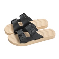 [Free shipping] Mens sandals plus size 47 48 49 flat adjustable button sandals home sandals for men 