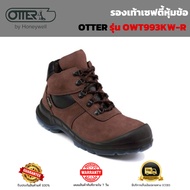 OTTER รุ่น OWT993KW-R Nubuck + Water resistant รองเท้าบูทหุ้มข้อ หนังแท้ หัวเหล็ก