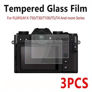 3pcs Tempered Glass for Fujifilm XT50 XT30 XT5 XT4 X100VI X100V X100IV XS20, Anti-Scratch Screen Pro