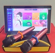 包1年會員，99%新,原裝保護貼InAndon繁體 介面國際版音王4合1 ，2026曲庫系統,可youtube，卡啦拉OK點歌機 附全新麥克風！國際電壓，香港三腳插，外國可用！跟保用及技術支援(需要4