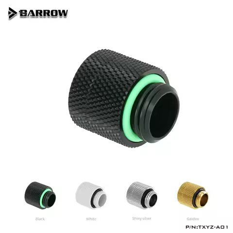 Barrow TXYZ-A01 360° Rotatable Extender Fitting 14mm Anti-Twist Adapter (Male to Female) For Compute