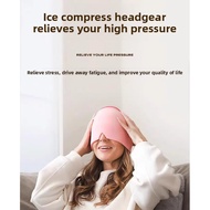 Migraine Ice Head Wrap Headache Relief Hat Cooling Migraine Cap Tension Headache Relief Cap Migraine