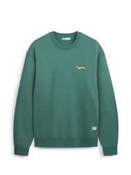 AIIZ เสื้อผู้ชายผ้าเฟรนช์เทอร์รี่ย์ ลายกราฟิก AIIZ Men’s Petite Cafe Sweatshirt