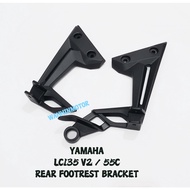 YAMAHA LC135 V1 V2 V3 V4 V5 V6 V7 L/H R/H REAR FOOT REST FOOTREST BRACKET KIRI KANAN
