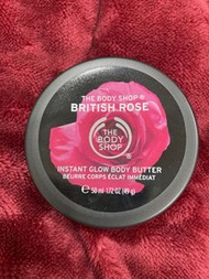 The body shop 玫瑰身體滋養霜 50ml