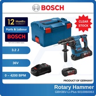 Bosch GBH36V-LI Plus HD Rotary Hammer 36V 4.0Ah AL3680CV L-Boxx 06119060L0