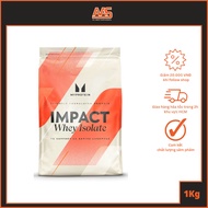 [HCM]WHEY PROTEIN - MYPROTEIN - IMPACT WHEY ISOLATE - 2.2lbs - Bổ sung protein tăng cơ giảm mỡ - Từ 