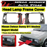 Nissan Datsun Sunny B11 1982 - 1988 Head Lamp Trim Cover Headlight Frame Cover Head Lamp Housing New