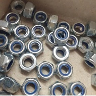 mur nylon seal nut m6 galvanis
