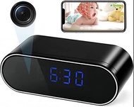 Wireless Security Camera with Alarm Clock, WiFi Pet Camera