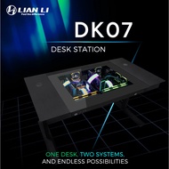 # LIAN LI DK-07 - Motorized Standing Desk With Support Up To Dual E-ATX Mobo & Wireless Charging for