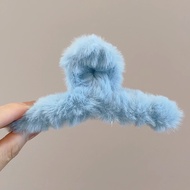 Jepit Rambut Bulu Korea Style / Jedai Rambut Bulu Lembut