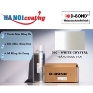Scratch Removal Spray Paint for TOYOTA INNOVA PEARL WHITE code 070 - WHITE CRYSTAL Genuine D-Bond Hi