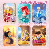 迪士尼公主 disney princess 藝術映畫 二代 盲盒 art gallery 2 series 灰姑娘 Cinderella 茉莉公主 Jasmine 睡公主 Aurora 花木蘭 Mul