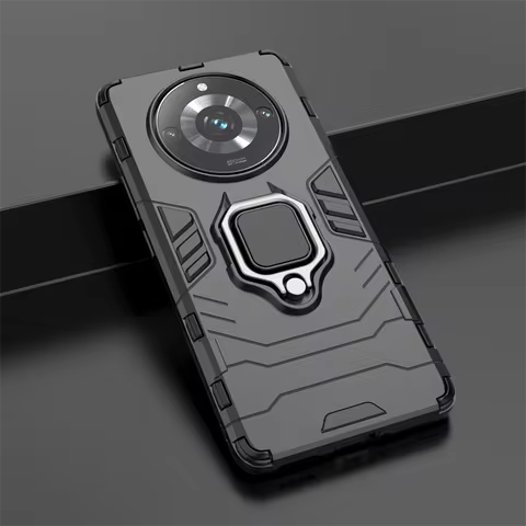 For Realme 11 Pro Plus Case Shockproof Armor Phone Cases For Realme 11 11Pro+ 5G Magnetic Ring Holde