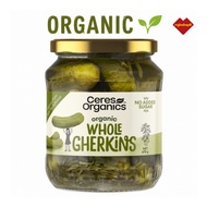 CERES Organics Organic Gherkins 670g | No Added Sugar | Vegan Pickled Cucumbers | NZ Organic Pickles