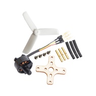 1406 Brushless Motor 3300KV Thrust 320g with 4 Inch 3-Blade Propeller For Fixed Wing Quadcopter Use