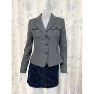 (CJ331) Gray blazer Suit UNIQLO Brand Size S Chest 36 ️Secondhand ️