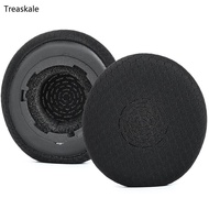TREA Black Headset Ear Pads for Engage50II Engage40 Wire Earphone Earpads 1Pair