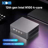 12th Gen Mini PC Alder Lake Intel N100 8GB DDR5 SSD NVME WiFi 5 Quad-core 4 Threads Mini PC 4K HDMI 