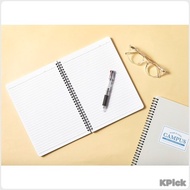 Tamsa Campus Hardcover Spiral Notebook Set, Ivory (4 Pcs) - Durable & Aesthetic