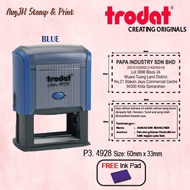 【SARAWAK】TRODAT RRINTY 3 SELF-INKING STAMP *TRODAT  4928*