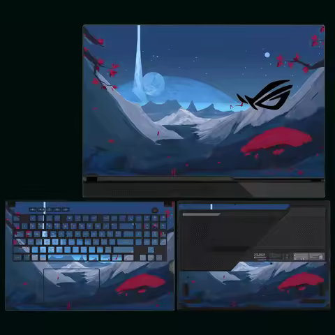 Decals for ASUS ROG Strix Scar 17 (2023) G733P/G17 G713P Custom Vinyl Sticker for ROG Strix G513Q G7