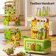 DIY Construction Toy with Electric Toy Drill Kit for Kids Kids DIY 3D Drill Toolbox Set Pretend Play
