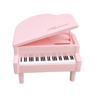 JOY TOY Dễ thương Heo đất Mô hình đàn piano Hoạt hình Mini Hũ đựng tiền xu Đồ trang trí để bàn Hình