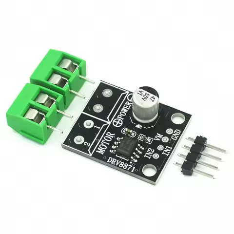 DRV8871 H-Bridge Brushed DC Motor Driver Breakout Board For Arduino PWM Control 3.6A Max Internal Cu