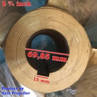 Propeller / Baling baling kapal Kuningan ukuran 42 x 40 RH 4 Daun - Asia Propeller - ORIGINAL STORE