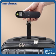 XUESHANN Luggage Scale, Kg/Oz/Ib Plastic Travel Weighing Scale,  Electronic Mini Portable Baggage We