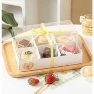 MICA CAKE BOX 6 COMPARTMENTS 8CM - HEIGHT 10CM / 2112.027