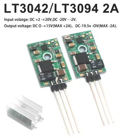 LT3045 LT3094 2A Low Noise Linear Buck Voltage Regulator Positive Negative POWER 5V 12V 15V RF Ampli
