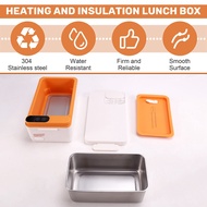 Heated Lunch Box Electric Lunch Box Self Heating Lunch Box Cordless Rechargeable 304 Food-Grade Stai