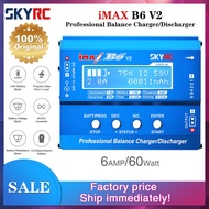 Original SKYRC Charger iMAX B6 V2 6A 60W Balance Charger Discharger For NiMH NiCD LiHV NiCd PB Li-io