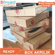 Acrylic Sliding Dowry Box 40x50x6 Acrylic Dowry Frame/ 50x40x6