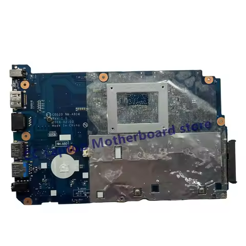 NM-A804 Mainboard For Lenovo IdeaPad 110-15IBR Laptop Motherboard With N3060/N3710 CPU RAM 4GB 100% 