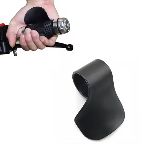 Motorcycle Handlebar 7/8" Hand Grip Handgrip Throttle Boss Control Cruise Universal