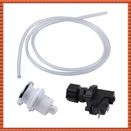 (CFGN) 16A Air Switch Push Button Spa Waste Push Button Garbage Disposal Self-Lock Air Switch Push B