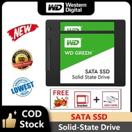 100% Original Western Digital Solid State Drive 2.5 " SSD SATA3 WD Green SSD 120GB 240GB 480GB Lapto
